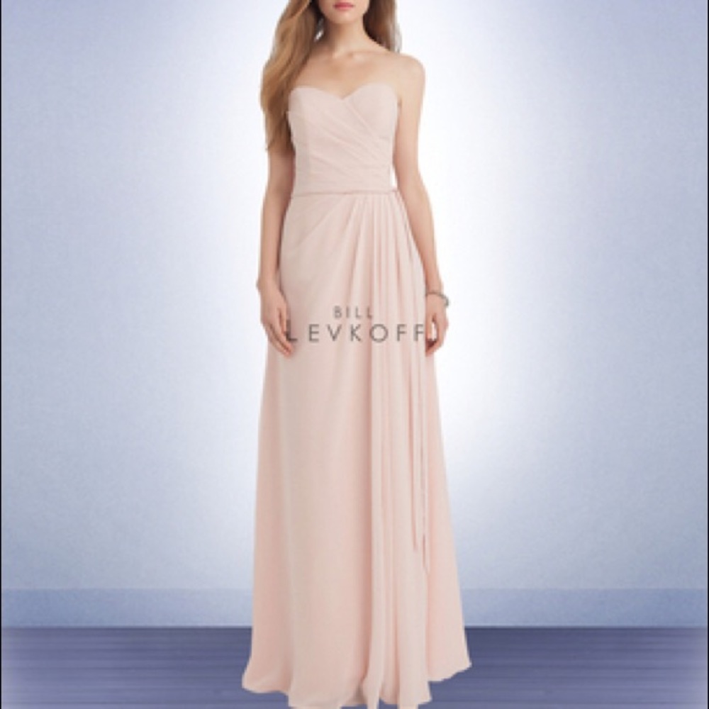 Long chiffon gown